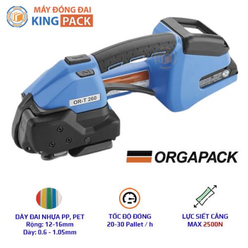 đặc điểm máy đóng đai nhựa ort-260
