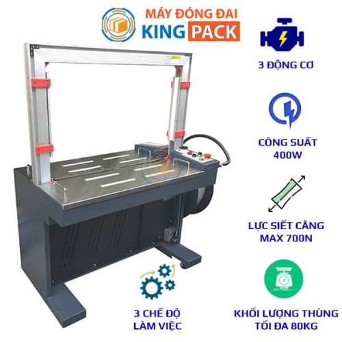 đặc điểm máy đóng đai thùng kms-150a