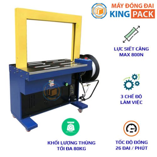 đặc điểm máy đóng đai tự động kms-200a