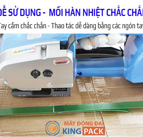 máy đai nhựa cầm tay dùng pin jd1316