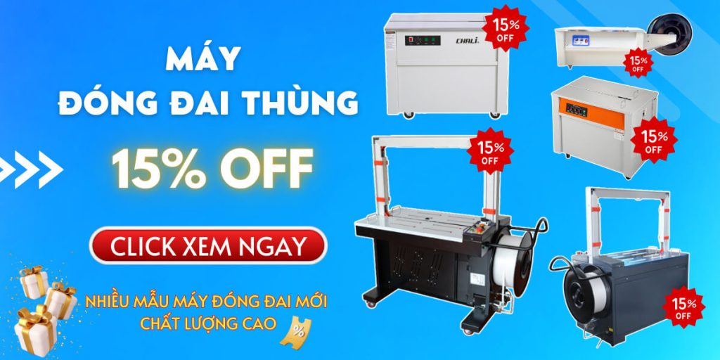 máy đóng đai thùng