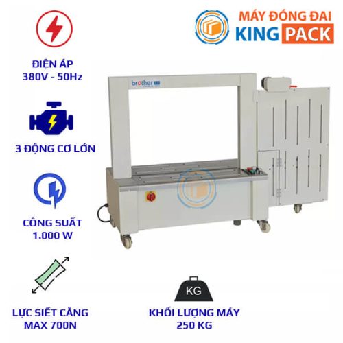 đặc điểm máy đóng đai thùng ap8060l