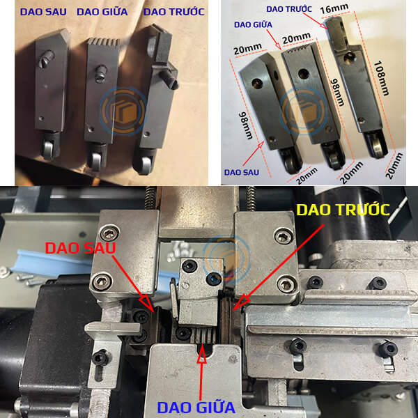 dao cắt dây đai trên máy đóng đai thùng dao cắt dây đai trên máy đóng đai thùng