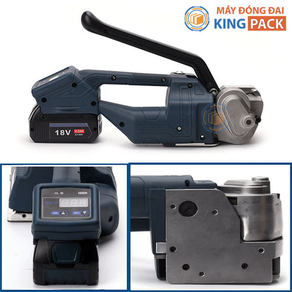 máy đóng đai nhựa cầm tay dùng pin v1 máy đóng đai nhựa cầm tay dùng pin v1