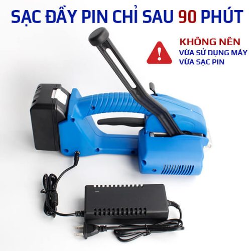 máy đóng đai nhựa dùng pin jdh-16
