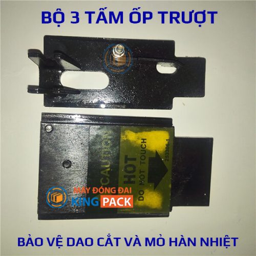 tấm ốp trượt trên máy đóng đai