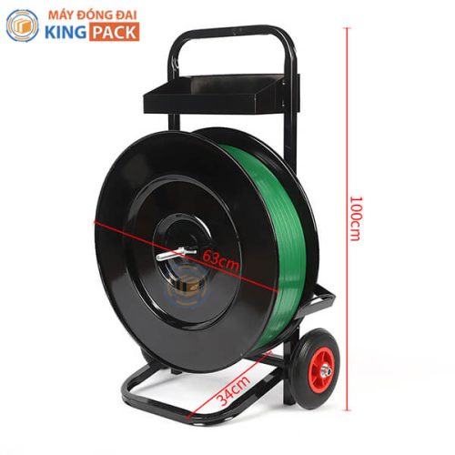 xe đẩy cuộn dây đai nhựa