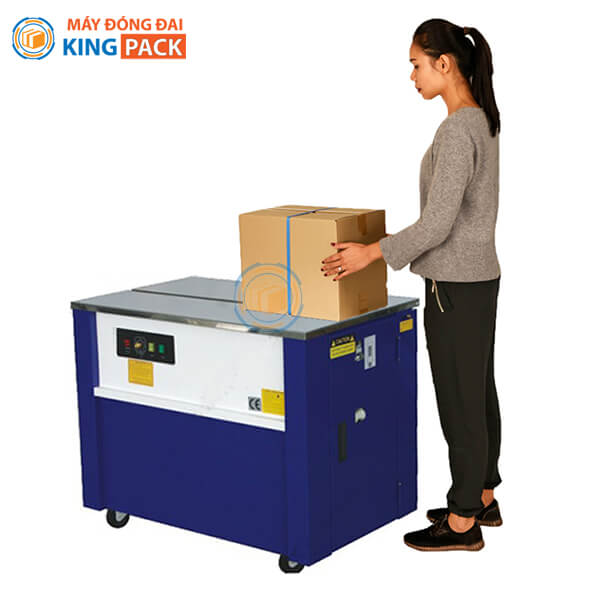 hướng dẫn sử dụng máy đai thùng bán tự động